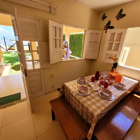 Casa A Beira Mar De Maragogi Com 3 Quartos, 4 Banheiros E Area Verde Exterior photo