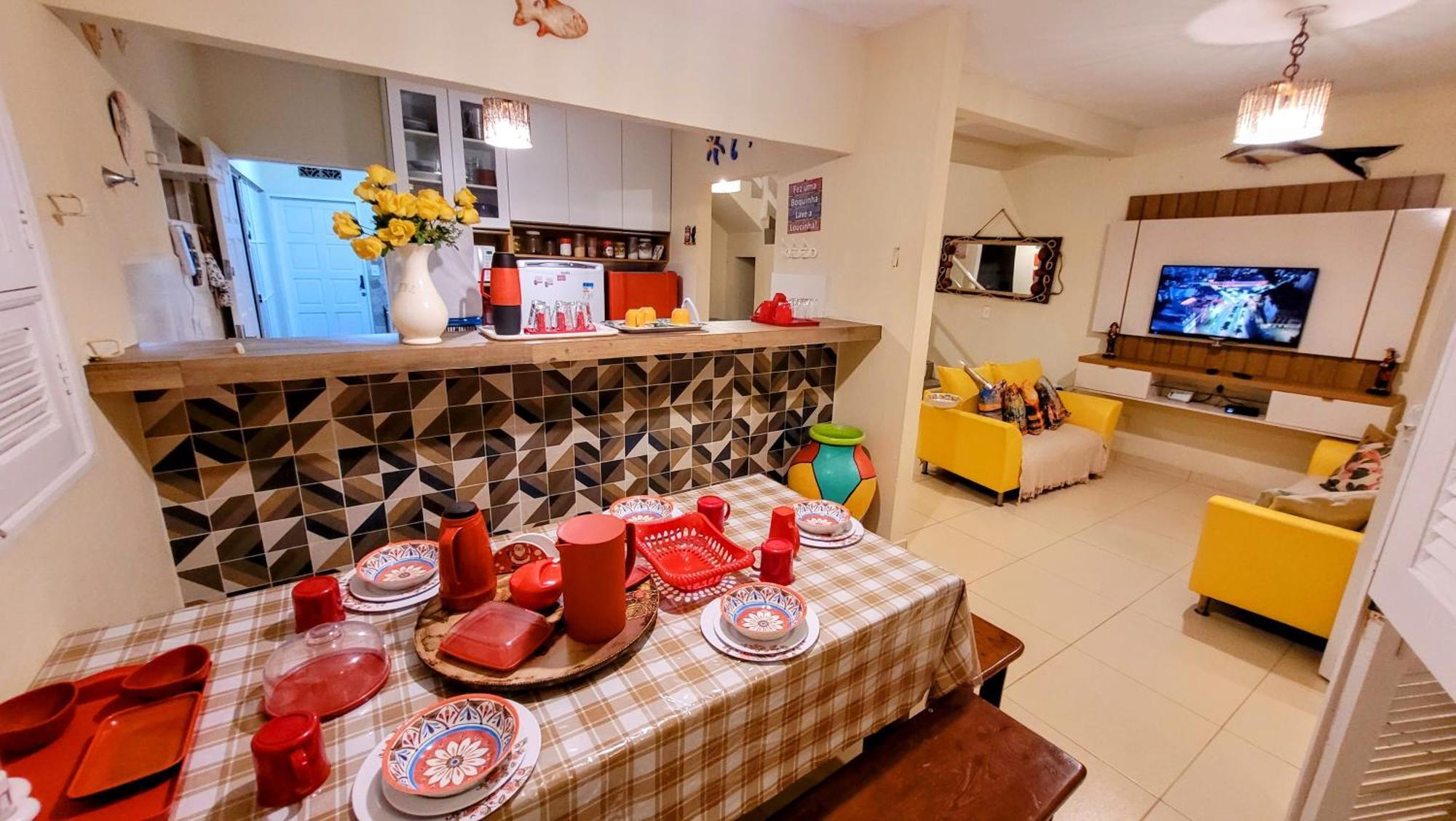 Casa A Beira Mar De Com 3 Quartos, 4 Banheiros E Area Holiday home *